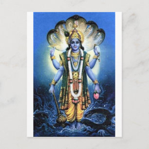 Carte Postale Vishnu