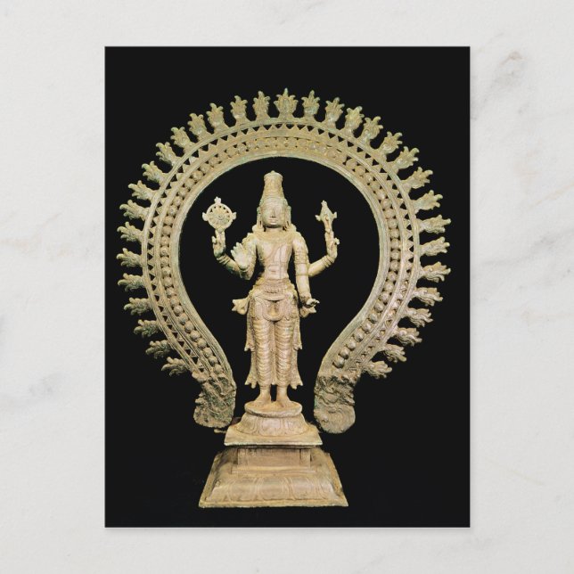 Carte Postale Vishnu, Late Chola (Devant)