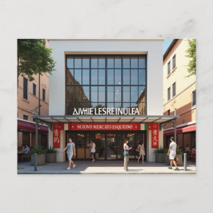 Carte Postale Vision artistique du quartier chinois de Rome   Es