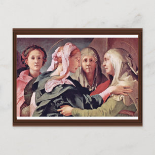 Carte Postale Visite De Pontormo Jacopo