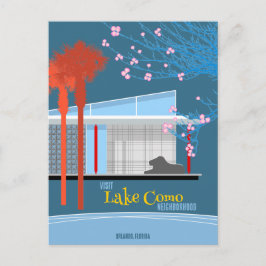 Carte Postale Visite du quartier du lac Como