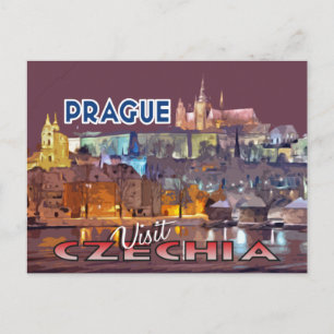 Carte Postale Visite... Prague, Czechia