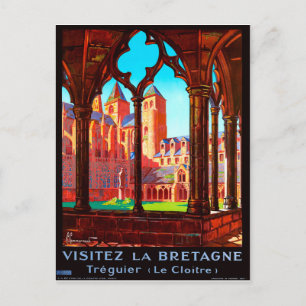 Carte Postale Visiter Bretagne, France, Cathédrale française, vi