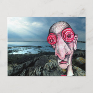 Carte Postale Visites insomniaques sur la côte de Sene