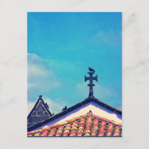 Carte Postale Visiteurs sur le toit : Funchal, Madeira (Portugal