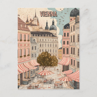 Carte Postale Visitez le Café de Vienne