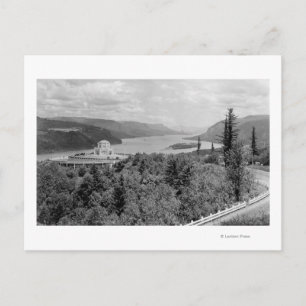 Carte Postale Vista House & Crown Point sur Columbia River