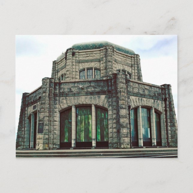 Carte Postale Vista House, gorge de Columbia, Oregon (Devant)