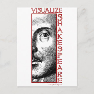 Carte Postale Visualiser Shakespeare