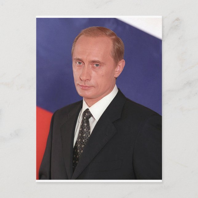 Carte Postale Vitesse de Vladimir Poutine (Devant)