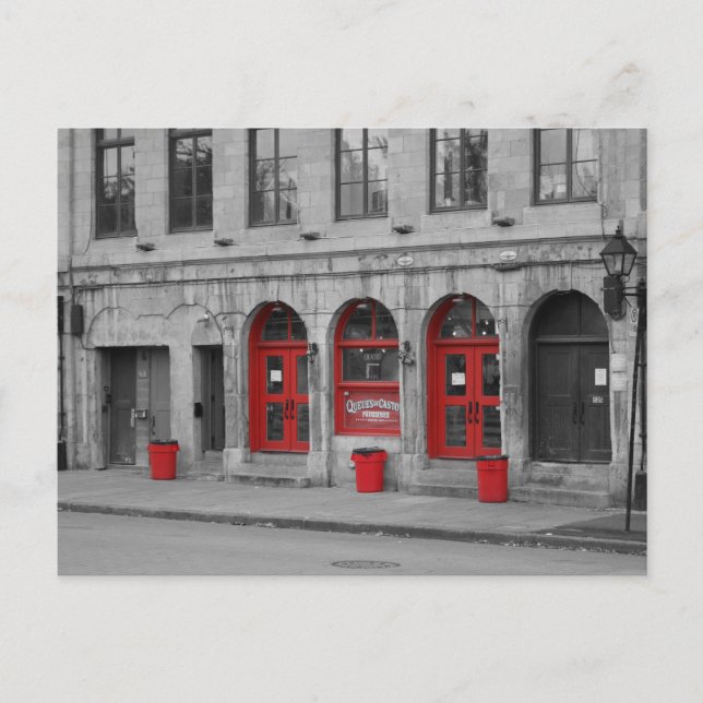 Carte postale Vitrine, Vieux Port de Montréal Postkarte (Vorderseite)