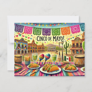 Carte Postale Viva Cinco de Mayo !,