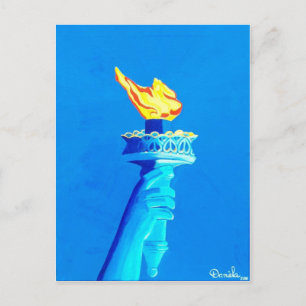 Carte Postale Viva Liberty par Daniela