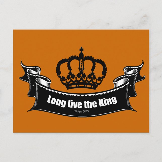 Carte Postale Vive le roi (Devant)