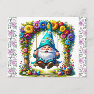 Carte Postale Vœux de Pâques