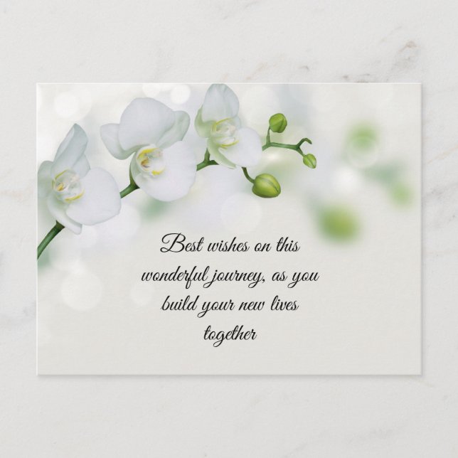 Carte Postale voeux mariages (Devant)