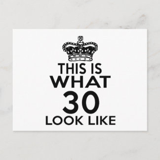 Carte Postale Voici À Quoi Ressemblent 30