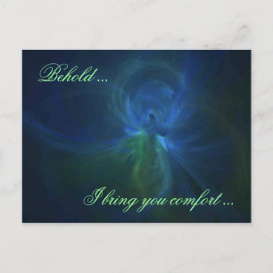 CARTE POSTALE VOICI ... JE VOUS APPORTE LE CONFORT...