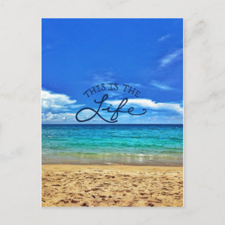 Carte Postale Voici la vie