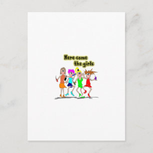 Carte Postale Voici les filles