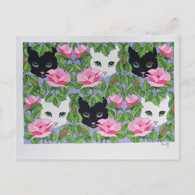 Carte Postale Voici vous regardant (Devant)