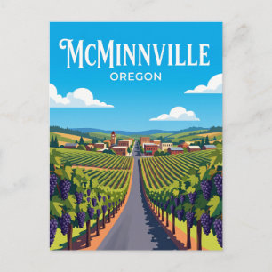 Carte Postale Voie de la vallée de Willamette USA