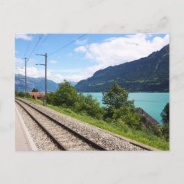 Carte Postale Voie ferroviaire suisse