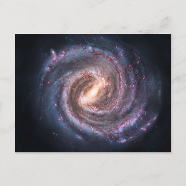 Carte Postale voie laiteuse (Devant)