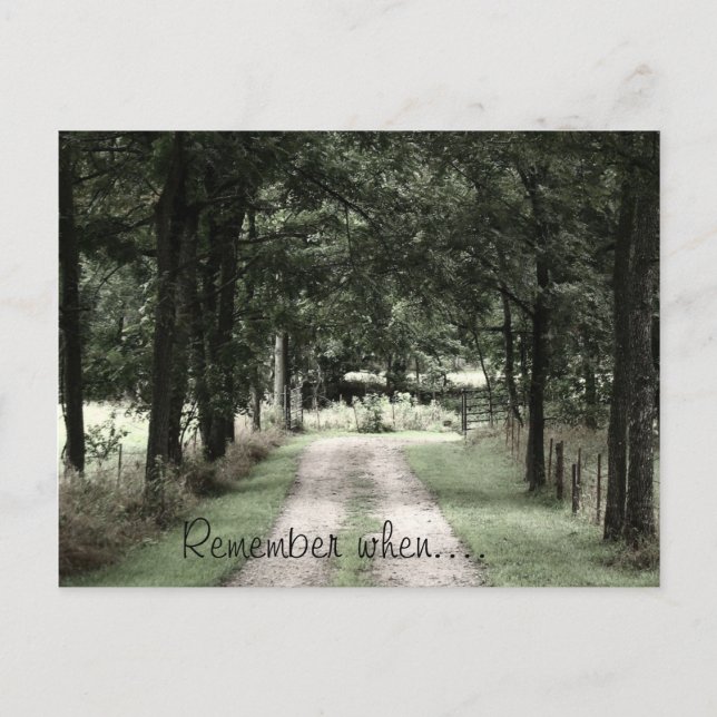 Carte Postale Voie mémoire (Devant)