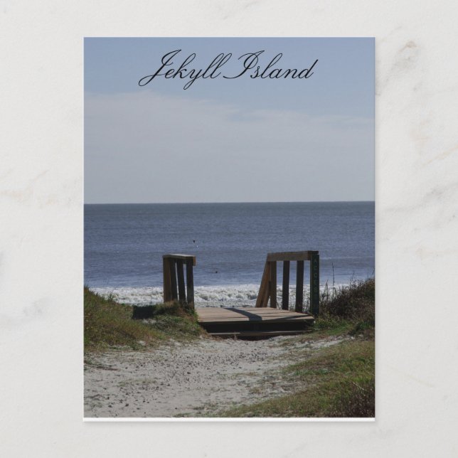 Carte Postale Voie vers la mer (Devant)