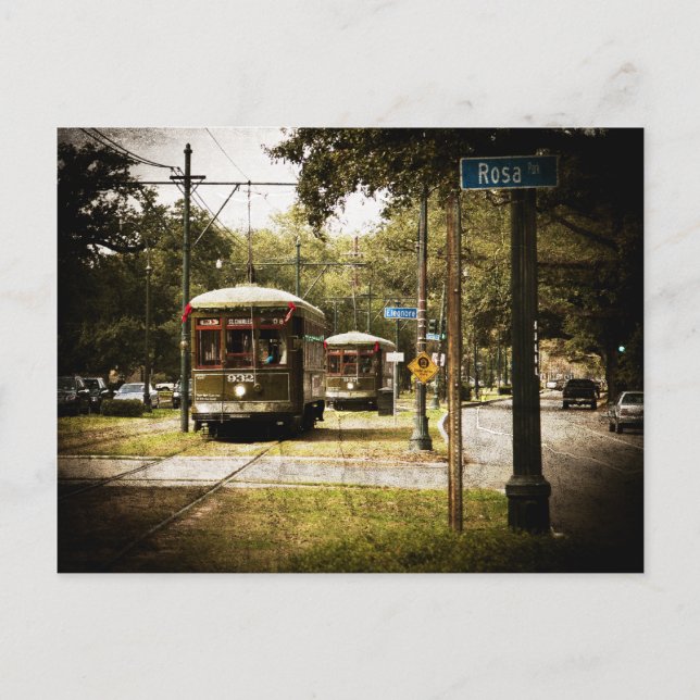 Carte Postale Voies de rues Rosa Park (Devant)