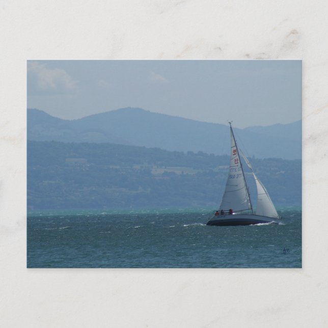 Carte Postale voile (Devant)