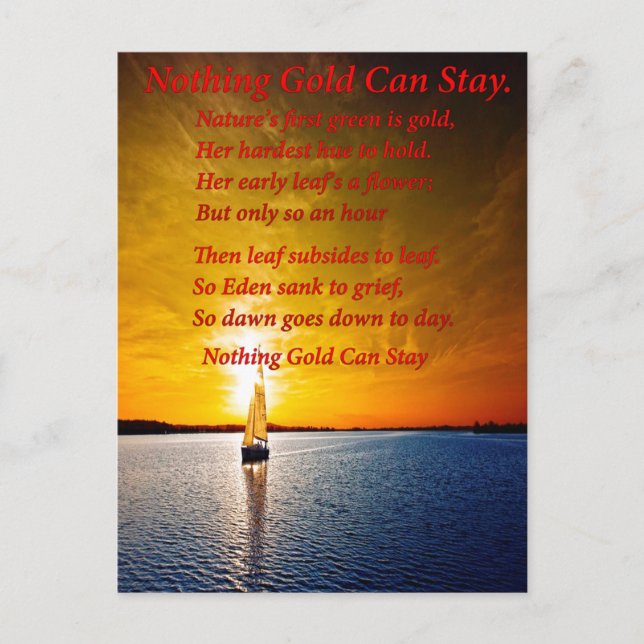 Carte Postale Voile (Devant)