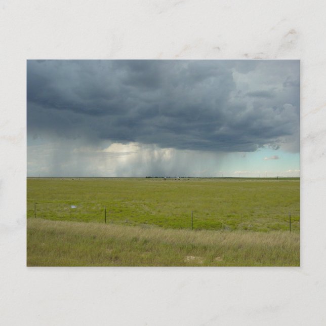 Carte Postale Voile de pluie (Devant)