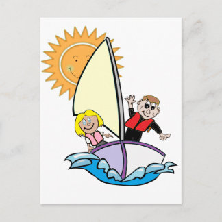 Carte Postale Voile ensoleillée