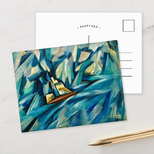 Carte Postale Voilier   Amadeo de Souza-Cardoso