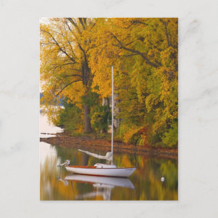CARTE POSTALE VOILIER VERMONT