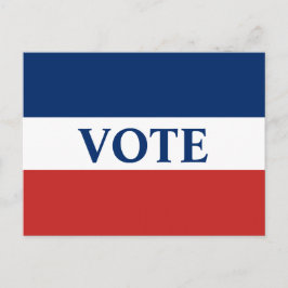 Carte Postale VOIR Blancs rouges et Bleus