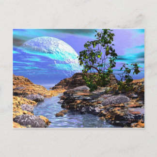 Carte Postale voir de l'art 3d croit