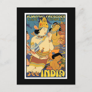Carte postale : Voir Inde