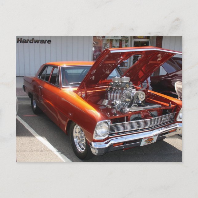 Carte Postale Voiture classique (Devant)