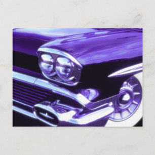 Carte Postale Voiture classique : Chevrolet 1958