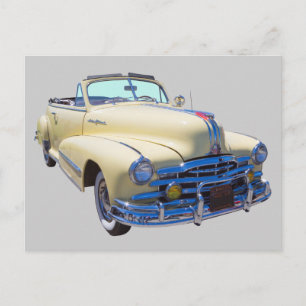 Carte Postale Voiture convertible Pontiac Silver Streak 1948
