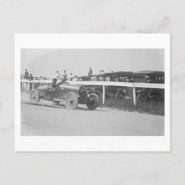 Carte Postale Voiture de course no 2 (Devant)