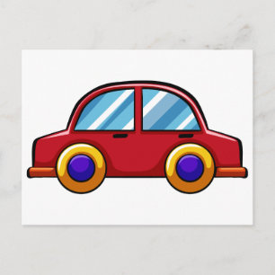 Carte Postale Voiture de jouets