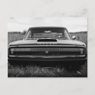 Carte Postale Voiture de muscle de chargeur de 1966 Dodge