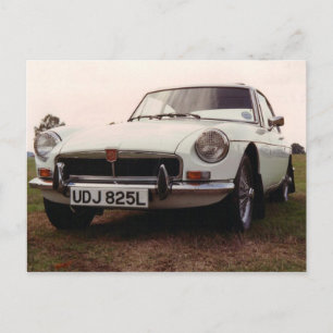 Carte Postale Voiture de sport MGBGT