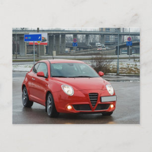 Carte Postale Voiture de ville