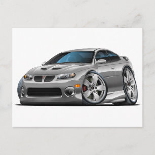 Carte Postale Voiture gris GTO 2004-06