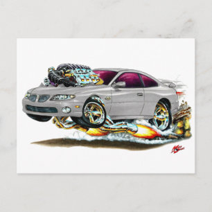 Carte Postale Voiture gris GTO 2004-06